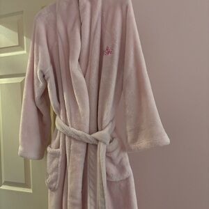 Cozy Robe in plush pink fleece NWT